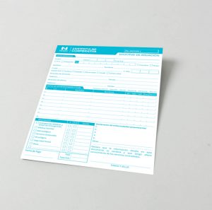 portafolio corporativo hoja de registro